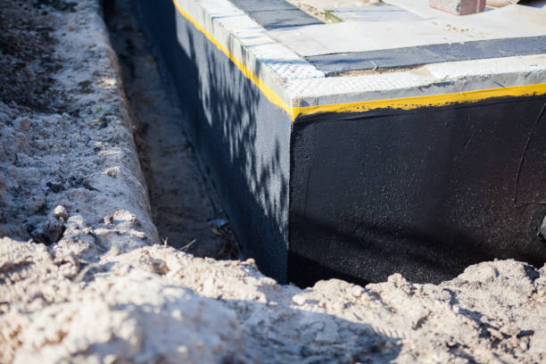 Professional Exterior Waterproofing technician working in Brookfield, NJ